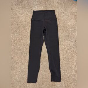lululemon athletica Black High-Waisted Leggings
